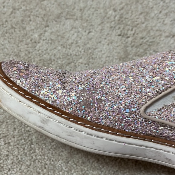 UGG | Slip on sneakers | pink | sequin | Sz. 7 - Picture 6 of 10